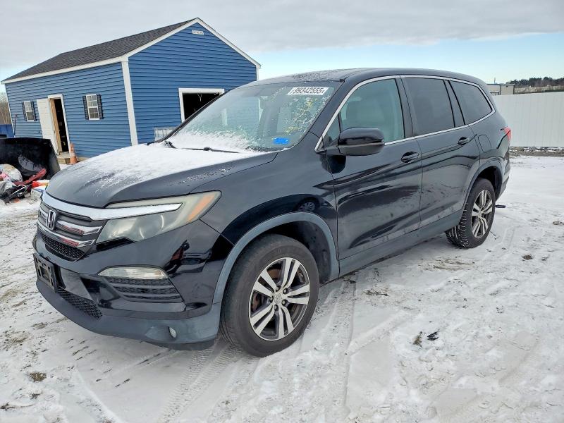 HONDA PILOT EXL 2016 with VIN 5FNYF6H54GB037570 - Photo from auction