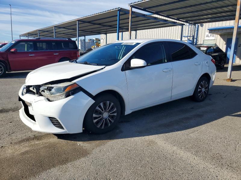 TOYOTA COROLLA L 2015 with VIN 2T1BURHE1FC358692 - Photo from auction