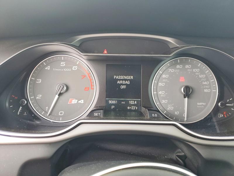 Photo 9 from auction – 2013 AUDI S4 PREMIUM with VIN WAUBGAFL8DA092435