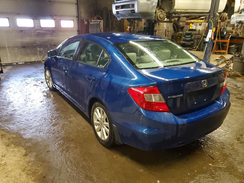 Photo 2 from auction – 2012 HONDA CIVIC with VIN 2HGFB2F55CH014304