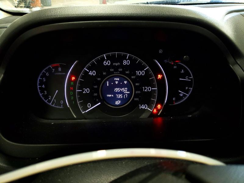 Photo 9 from auction – 2014 HONDA CR-V EXL with VIN 2HKRM4H73EH721055