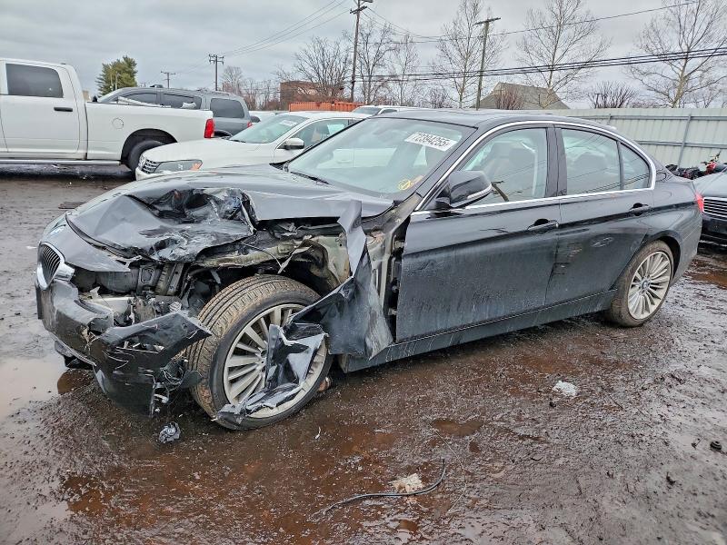 BMW 335 XI 2014 with VIN WBA3B9G59ENR90537 - Photo from auction