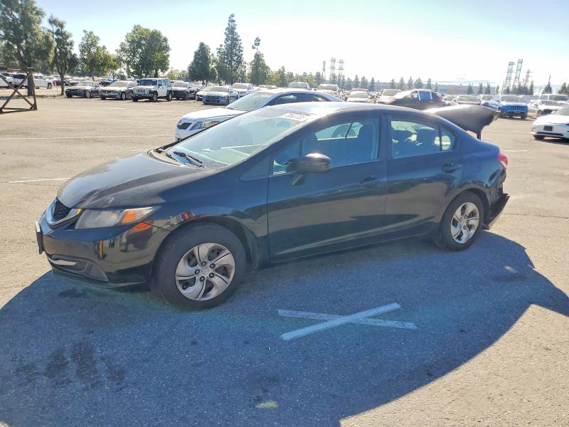 HONDA CIVIC LX 2015 with VIN 19XFB2F5XFE226467 - Photo from auction