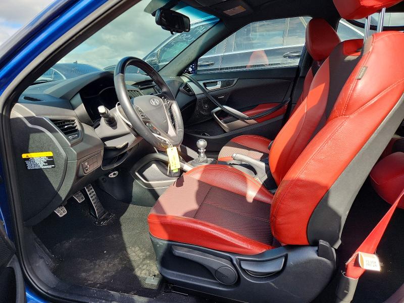 Photo 7 from auction – 2016 HYUNDAI VELOSTER T with VIN KMHTC6AE5GU256389