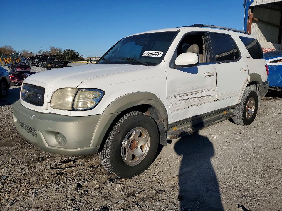 TOYOTA SEQUOIA SR 2001 with VIN 5TDZT34A11S030304 - Photo from auction