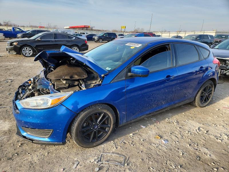 FORD FOCUS SE 2018 with VIN 1FADP3K2XJL283848 - Photo from auction
