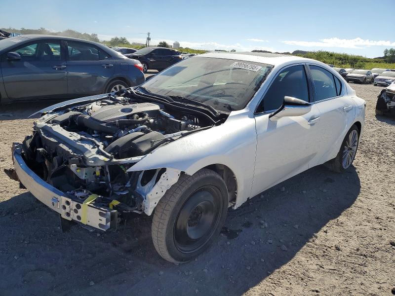 LEXUS IS 300 2025 with VIN JTHDA1D21S5133662 - Photo from auction
