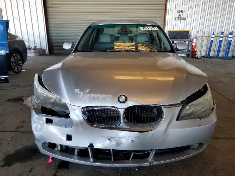 Photo 5 from auction – 2006 BMW 530 I with VIN WBANE73516CM37145