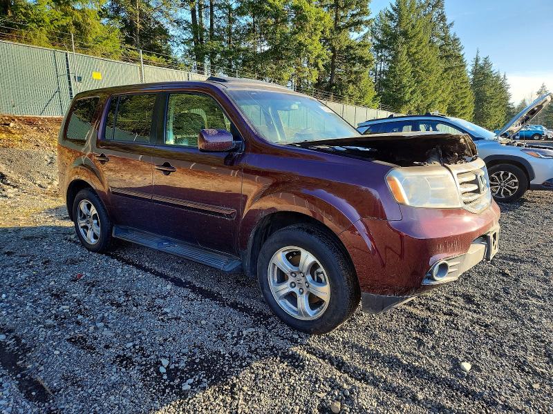 Photo 4 from auction – 2012 HONDA PILOT EXL with VIN 5FNYF3H54CB038047