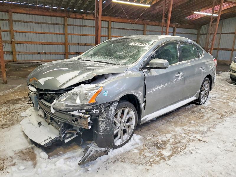 NISSAN SENTRA S 2013 with VIN 3N1AB7AP8DL620416 - Photo from auction