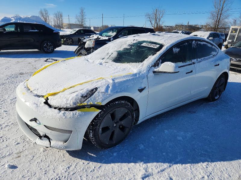 TESLA MODEL 3 2021 with VIN 5YJ3E1EA1MF082737 - Photo from auction