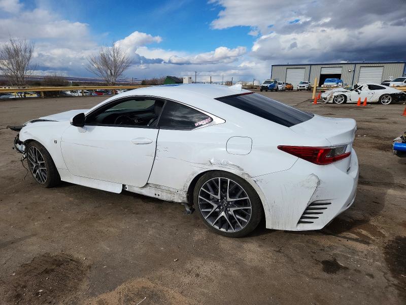 Photo 2 from auction – 2016 LEXUS RC 200T with VIN JTHHA5BC2G5003658