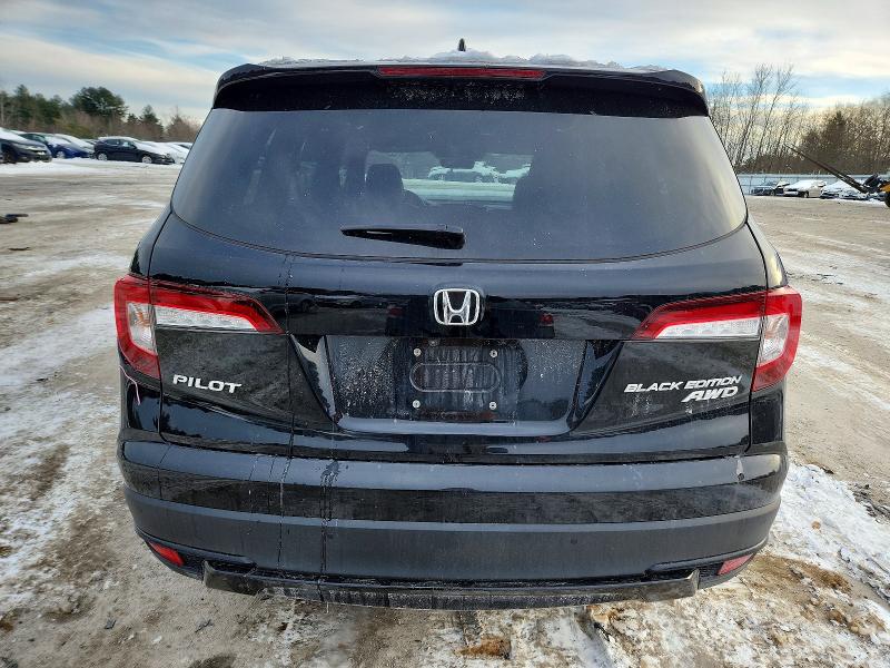 Photo 6 from auction – 2021 HONDA PILOT BLAC with VIN 5FNYF6H72MB012633
