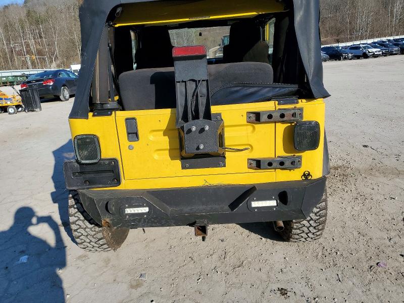 Photo 6 from auction – 2004 JEEP WRANGLER / with VIN 1J4FA69S44P706135