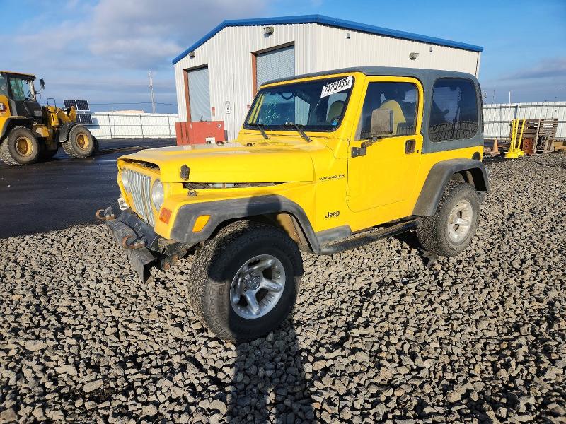 JEEP WRANGLER / 2001 with VIN 1J4FA29P51P301725 - Photo from auction