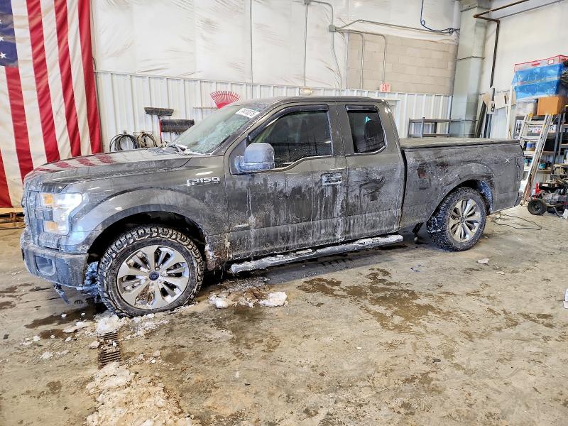 FORD F150 SUPER 2017 with VIN 1FTEX1CPXHFC59166 - Photo from auction