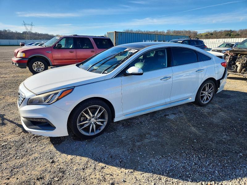 HYUNDAI SONATA 2015 with VIN 5NPE34AB3FH083066 - Photo from auction