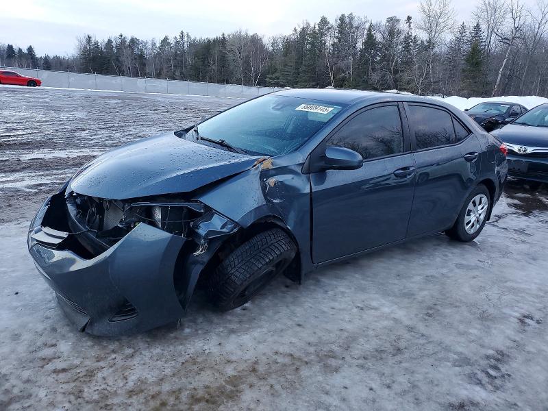 TOYOTA COROLLA L 2019 with VIN 2T1BURHE0KC161734 - Photo from auction
