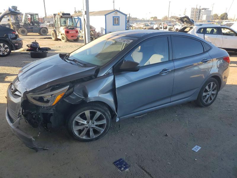 HYUNDAI ACCENT 2014 с VIN KMHCU4AEXEU774741 - Фото с аукциона