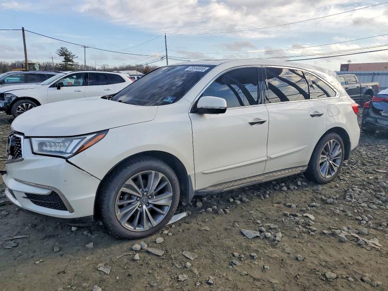 ACURA MDX TECHNO 2017 with VIN 5FRYD4H71HB020740 - Photo from auction