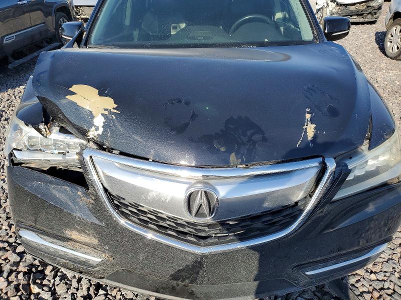 Photo 12 from auction – 2014 ACURA MDX TECHNO with VIN 5FRYD3H63EB005606