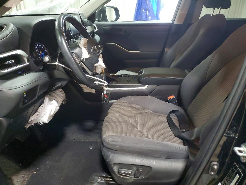 Photo 7 from auction – 2022 TOYOTA HIGHLANDER with VIN 5TDBBRCH4NS557247
