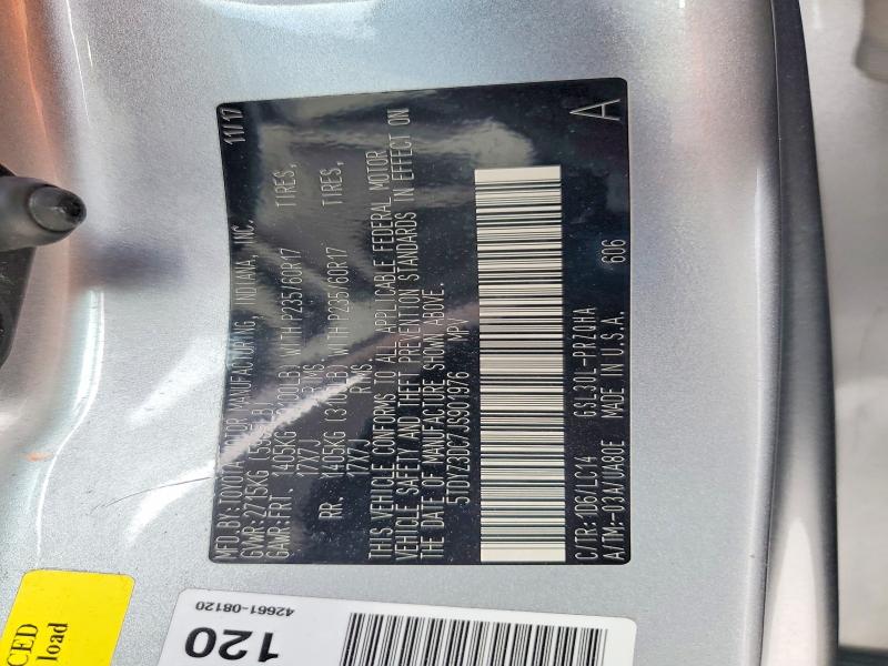 Photo 14 from auction – 2018 TOYOTA SIENNA XLE with VIN 5TDYZ3DC7JS901976