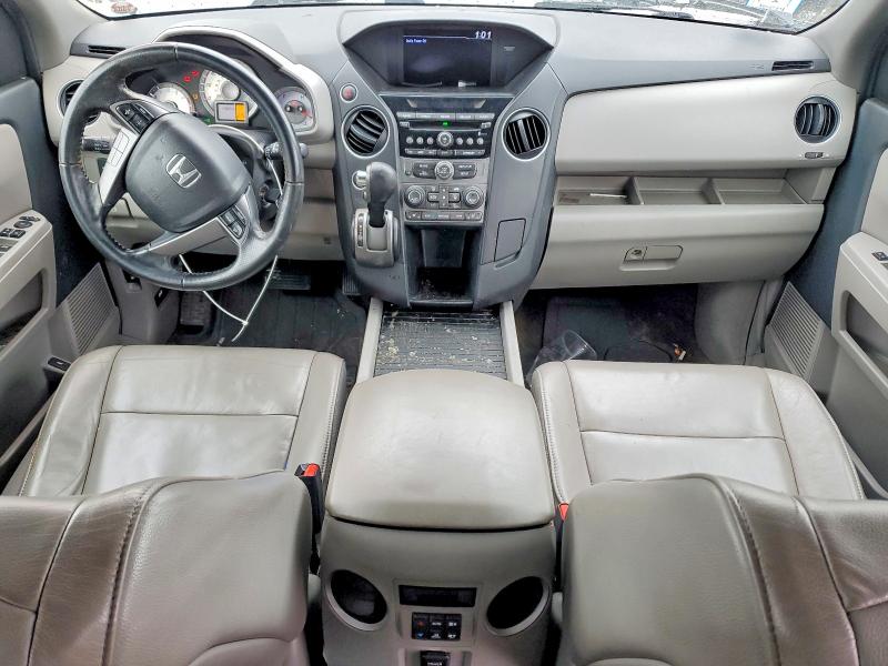 Photo 8 from auction – 2013 HONDA PILOT EXL with VIN 5FNYF4H54DB037343