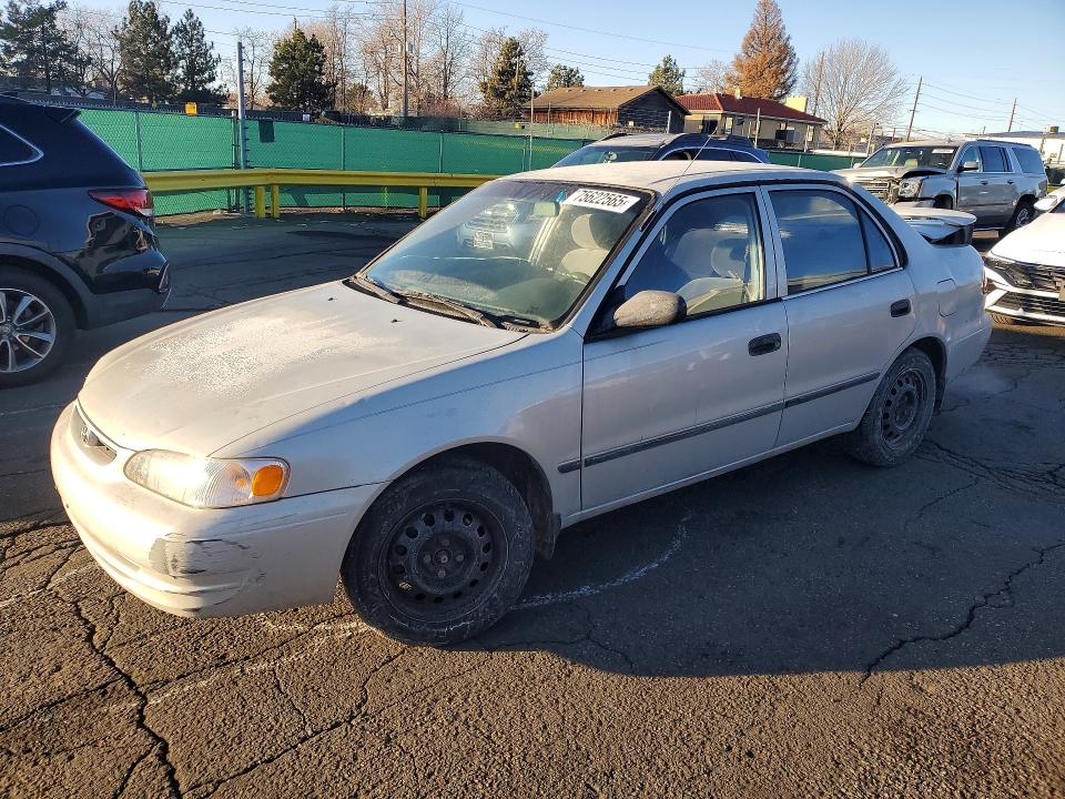 TOYOTA COROLLA VE 2000 with VIN 1NXBR12E5YZ387433 - Photo from auction