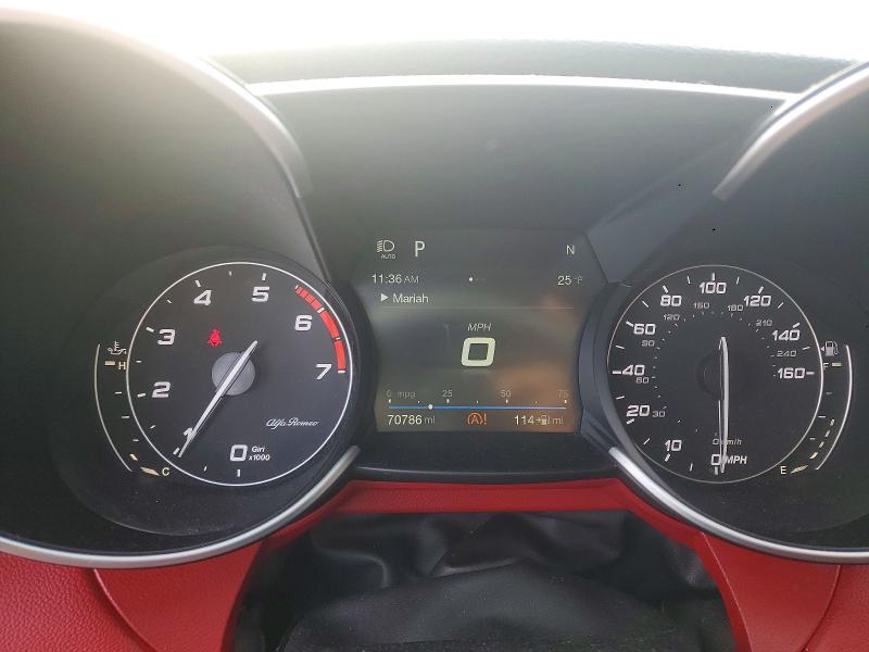 Photo 9 from auction – 2018 ALFA ROMEO GIULIA with VIN ZARFAEDN1J7586331