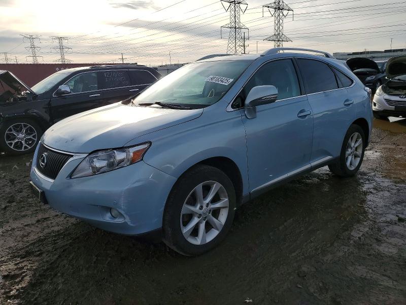 LEXUS RX 350 2010 with VIN 2T2BK1BA2AC012796 - Photo from auction