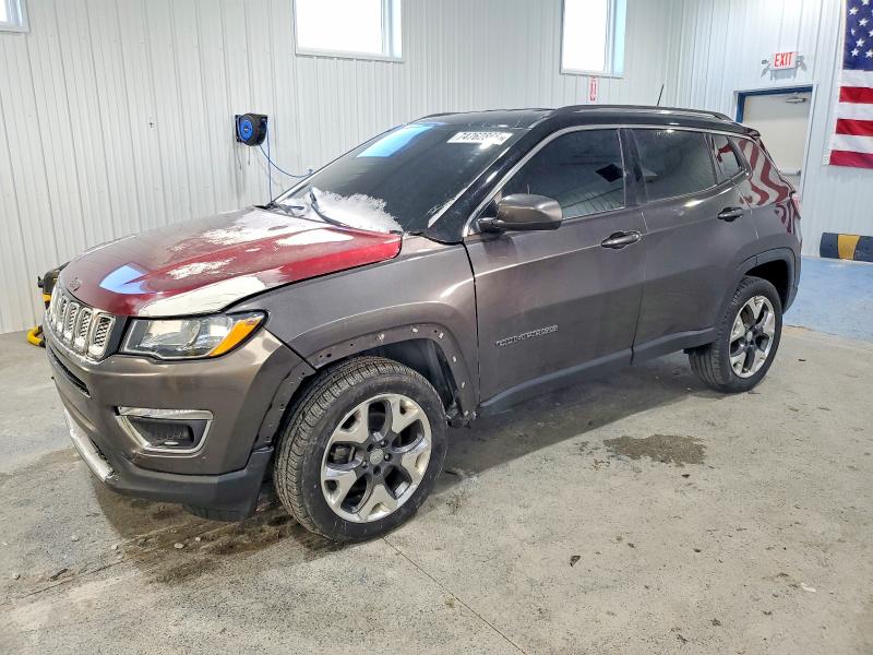 JEEP COMPASS LI 2019 with VIN 3C4NJDCB8KT666214 - Photo from auction
