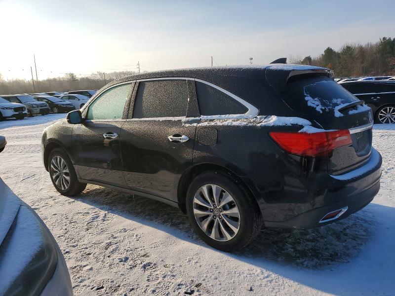 Photo 2 from auction – 2015 ACURA MDX TECHNO with VIN 5FRYD4H42FB015484