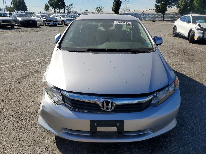 Photo 5 from auction – 2012 HONDA CIVIC LX with VIN 19XFB2F57CE385314