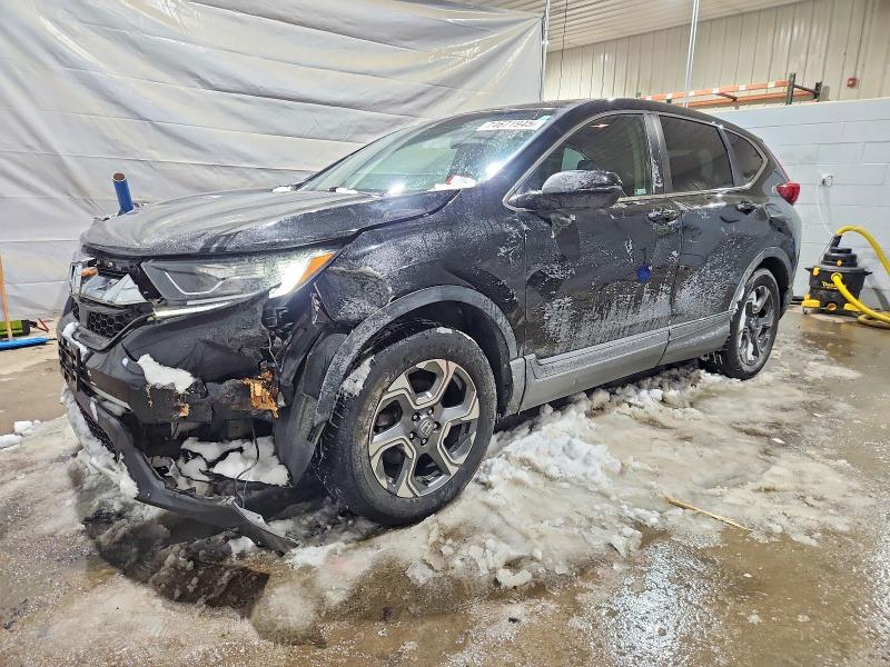 HONDA CR-V EX 2018 with VIN 5J6RW2H50JA000636 - Photo from auction