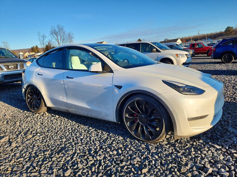 Photo 4 from auction – 2022 TESLA MODEL Y with VIN 7SAYGDEFXNF337449