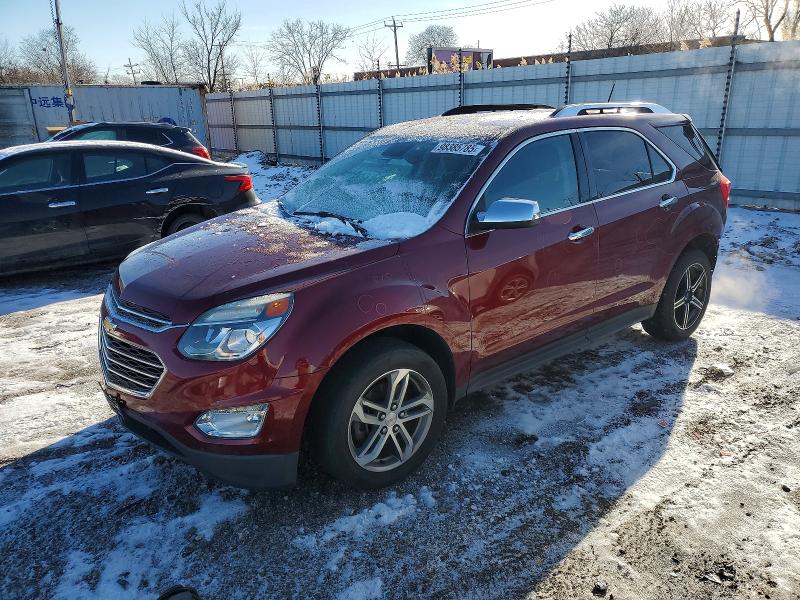 CHEVROLET EQUINOX PR 2017 with VIN 2GNALDEK3H1535571 - Photo from auction