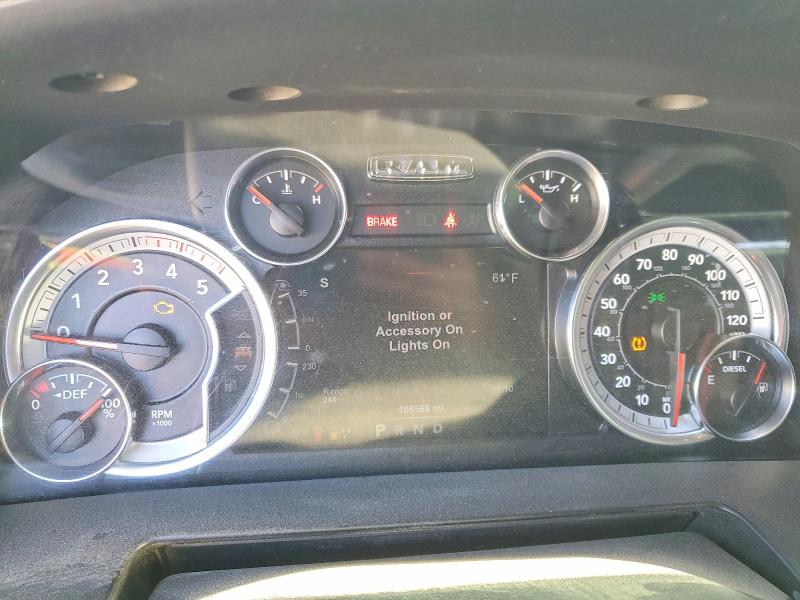 Photo 9 from auction – 2017 RAM 2500 with VIN 3C6UR5NL7HG615568