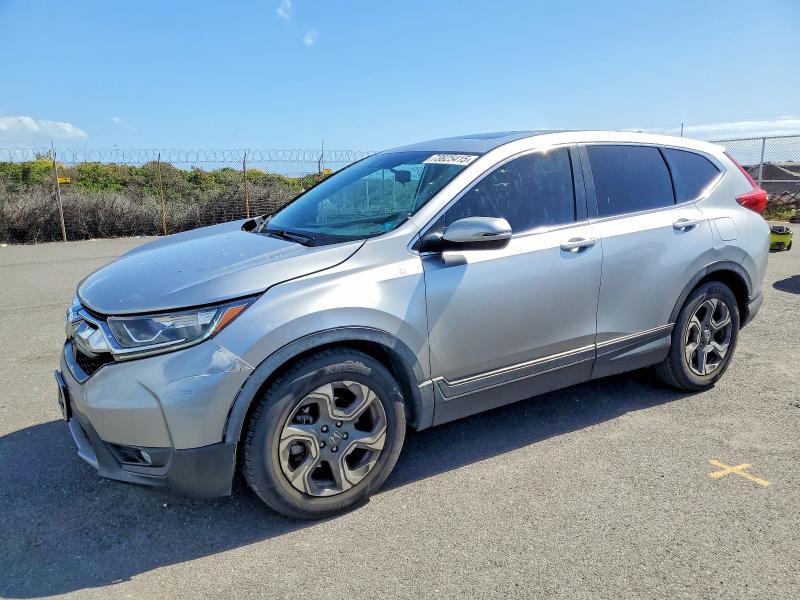 HONDA CR-V EX 2017 with VIN 2HKRW1H55HH507065 - Photo from auction