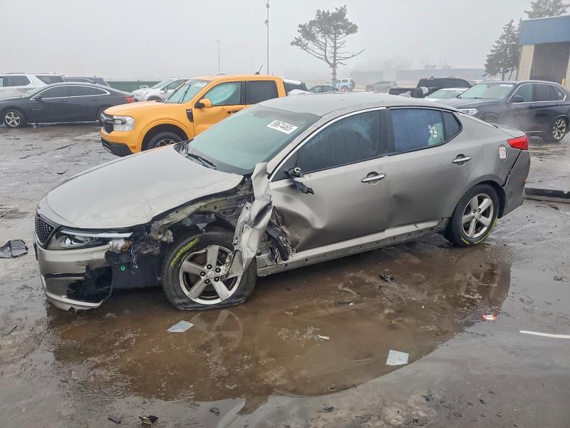 KIA OPTIMA LX 2015 with VIN 5XXGM4A73FG404679 - Photo from auction