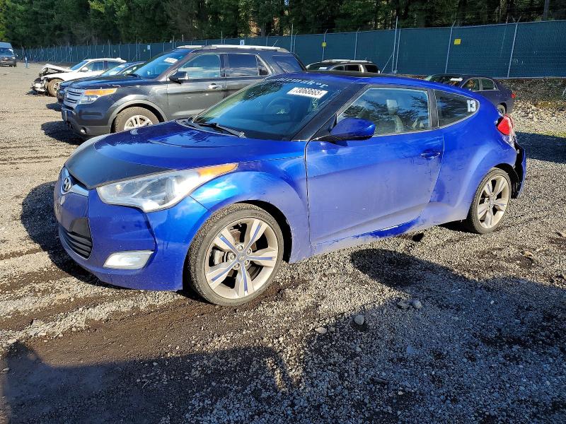 HYUNDAI VELOSTER 2013 with VIN KMHTC6AD9DU155438 - Photo from auction
