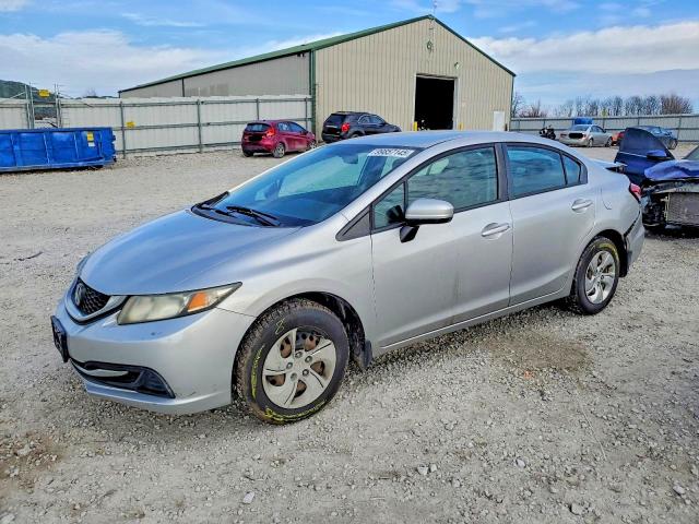 HONDA CIVIC 2014 with VIN 19XFB2F50EE039706 - Photo from auction