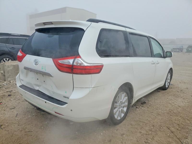 Photo 3 from auction – 2015 TOYOTA SIENNA XLE with VIN 5TDYK3DC3FS634458