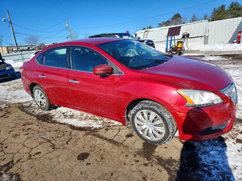 Photo 4 from auction – 2013 NISSAN SENTRA S with VIN 3N1AB7AP3DL772152