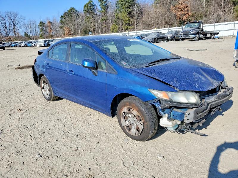 Photo 4 from auction – 2013 HONDA CIVIC LX with VIN 19XFB2F56DE232070