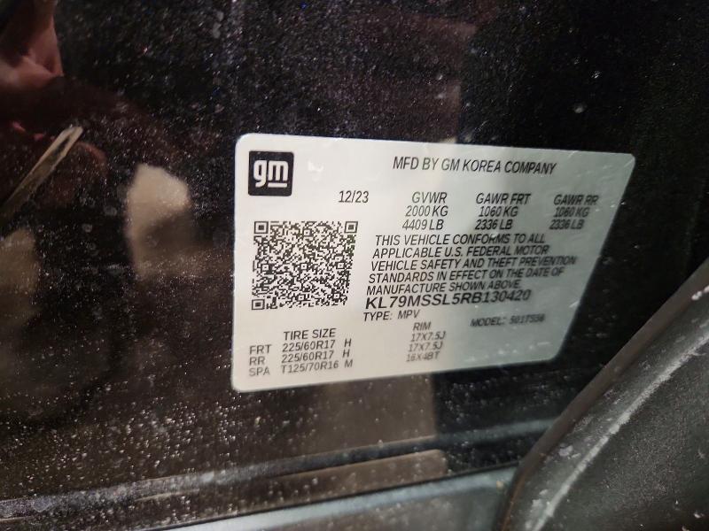 Photo 14 from auction – 2024 CHEVROLET TRAILBLAZE with VIN KL79MSSL5RB130420