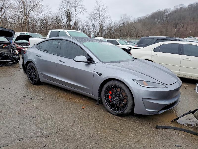 Photo 4 from auction – 2025 TESLA MODEL 3 with VIN 5YJ3E1ET2SF929280