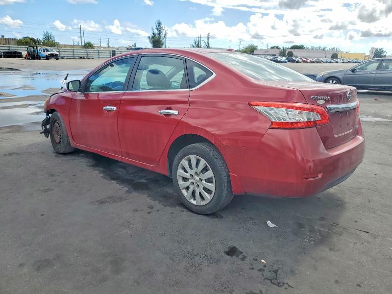 Photo 2 from auction – 2013 NISSAN SENTRA S with VIN 3N1AB7AP5DL731263