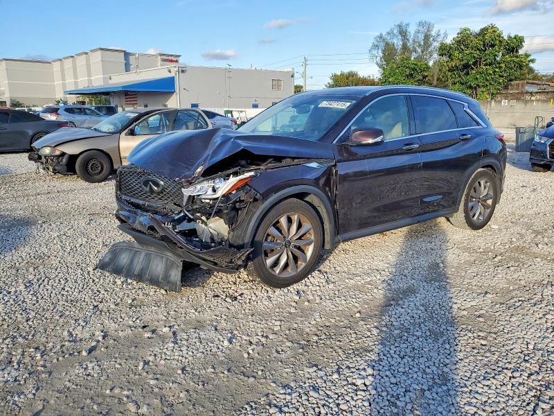 INFINITI QX50 2021 with VIN 3PCAJ5CA2MF100613 - Photo from auction