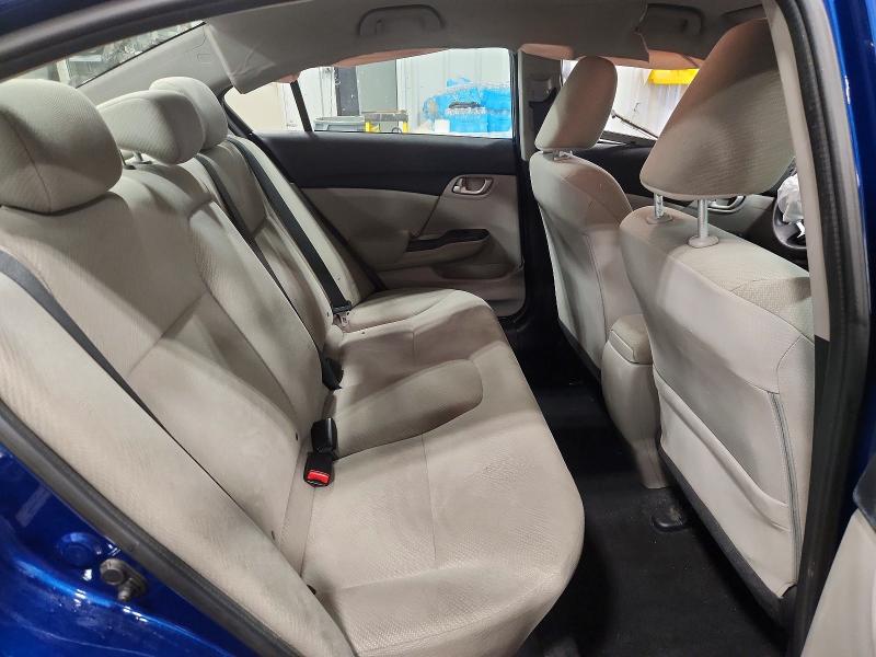 Photo 10 from auction – 2013 HONDA CIVIC with VIN 19XFB2F5XDE052395